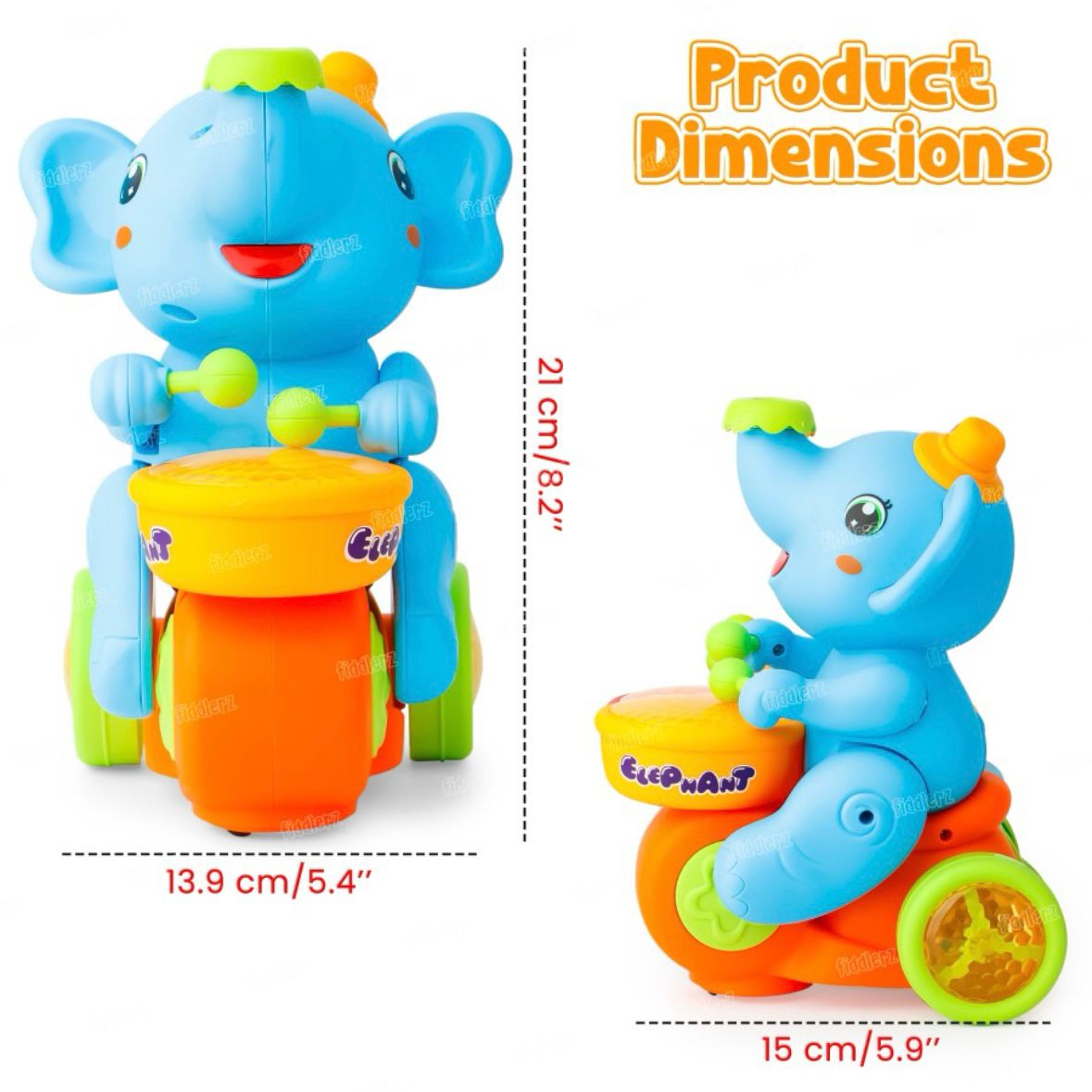 Bump & Go Elephant Toy