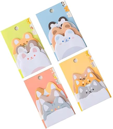 Zoo animal sticky notes
