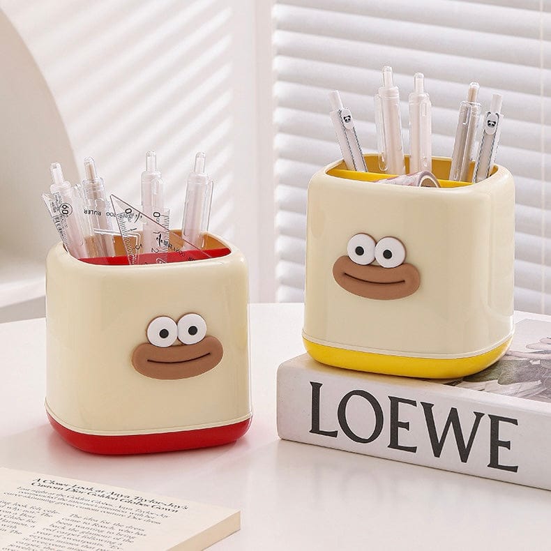 smiley pen stand