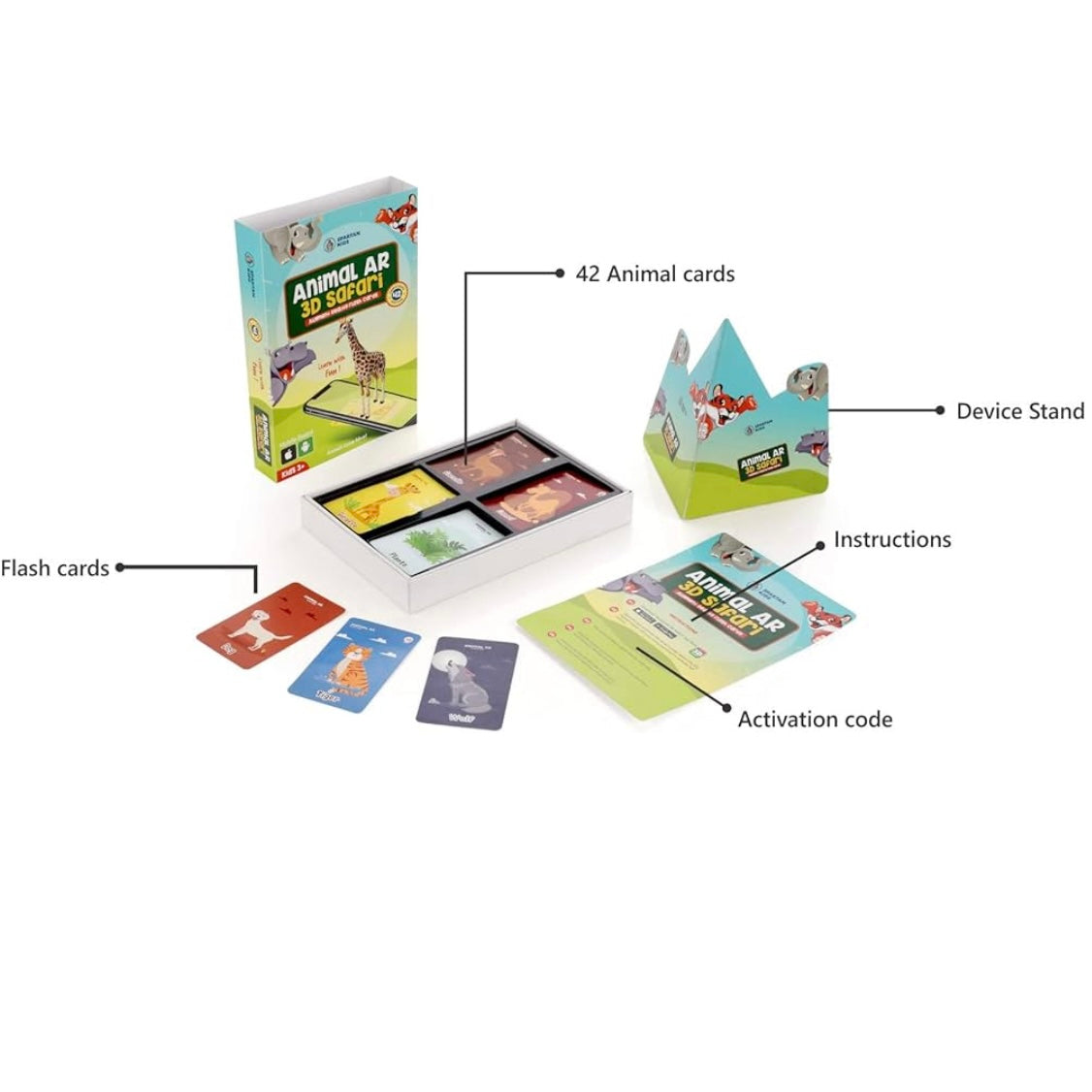 3D Education Card Toy Fun & Learn