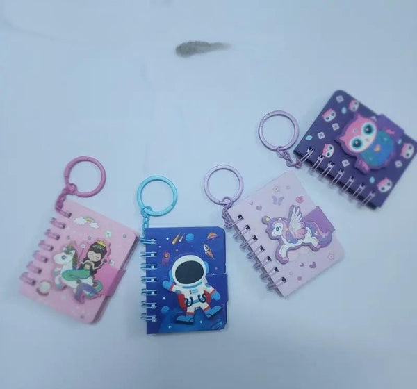 Magnet diary keychain
