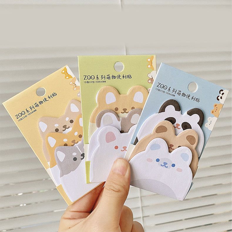 Cute Animal Kawaii Sticky Note