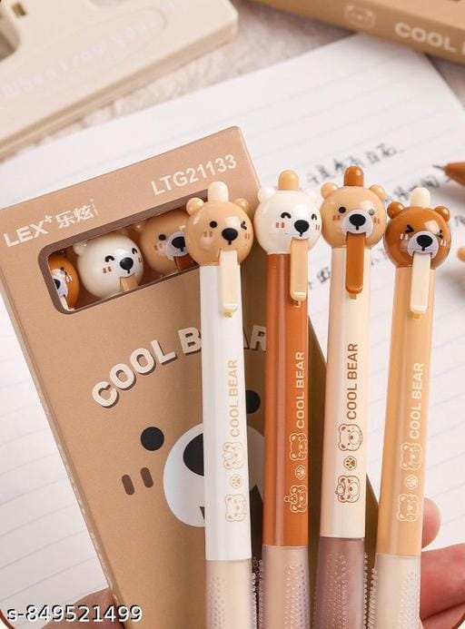 Aesthetic gel pen