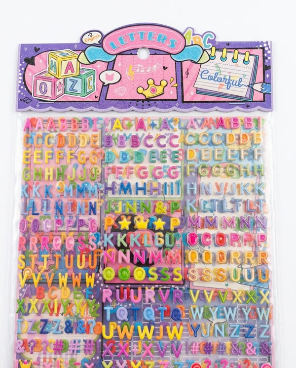 Alphabet Stickers
